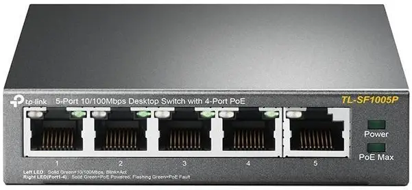 tp-link-TL-SF1005P 5-Port-100Mbps-Desktop-PoE-PoE-Switch-product