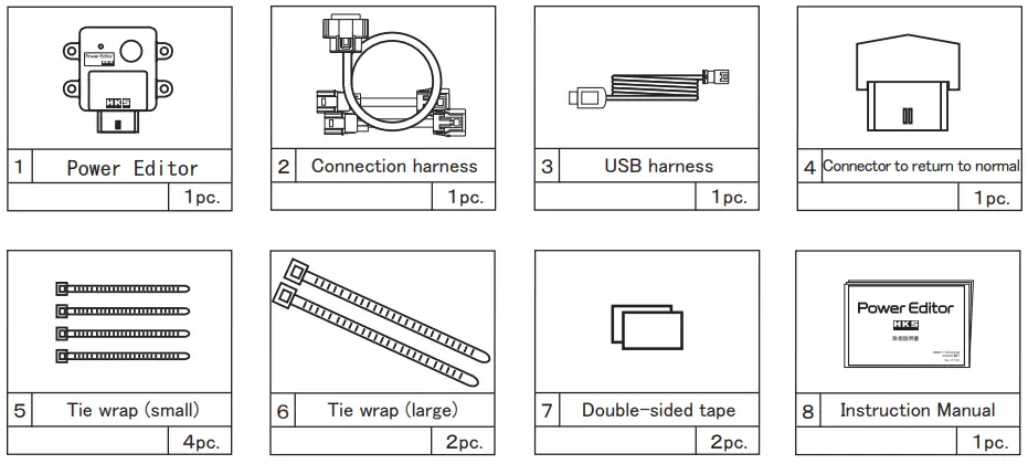 HKS 42018-AT018 Power Editor Toyota GR Yaris GXPA16 -