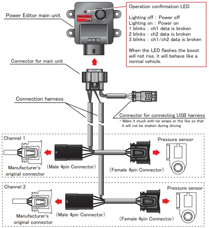 HKS 42018-AT018 Power Editor Toyota GR Yaris GXPA16 - Installation procedure