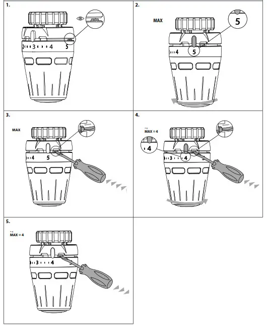 Danfoss 015G3690 Regus RA nut Thermostatic Sensors - Fig3