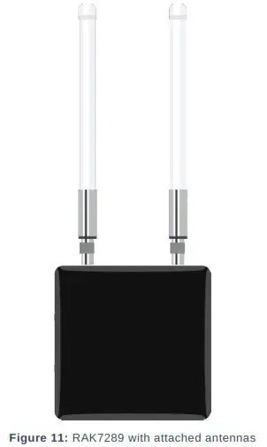 RAK7289 Wisgate Edge Pro Outdoor Lorawan Gateway Multichannel - Power on the Gateway 1