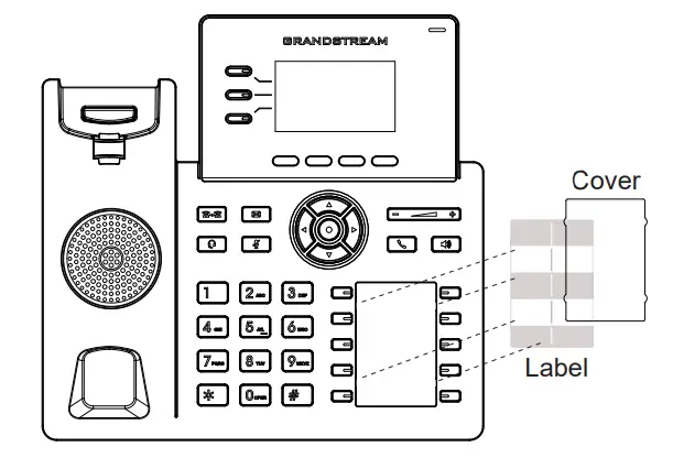 GRANDSTREAM GRP2604 3-Line Essential IP Phone - Cover