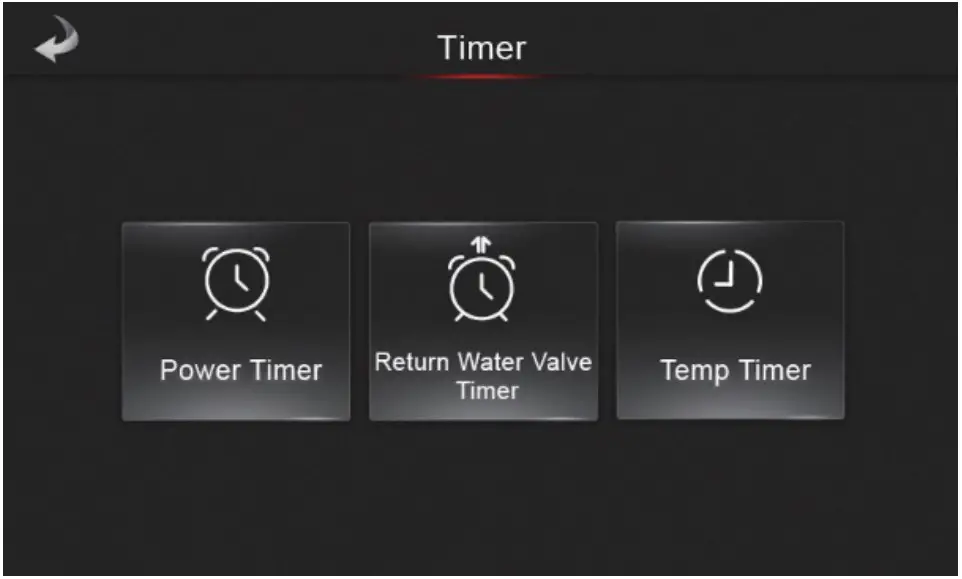 Setting a Timer