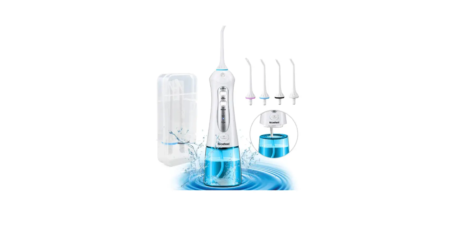 Nicefeel Fc 1521 Portable Water Flosser User Manual Nicefeel Fc 1521 Portable Water Flosser User Manual