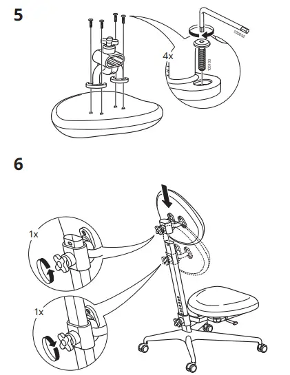 IKEA-DAGNAR-Turquoise-Children's-Desk-Chair-fig-5