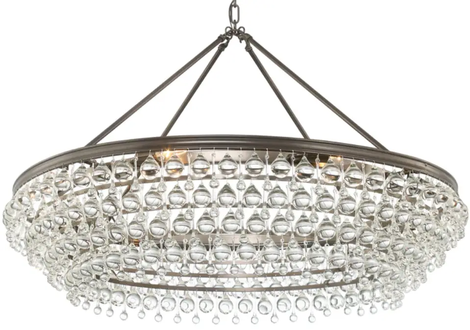 CRYSTORAMA 278-VZ Eight Light Chandelier