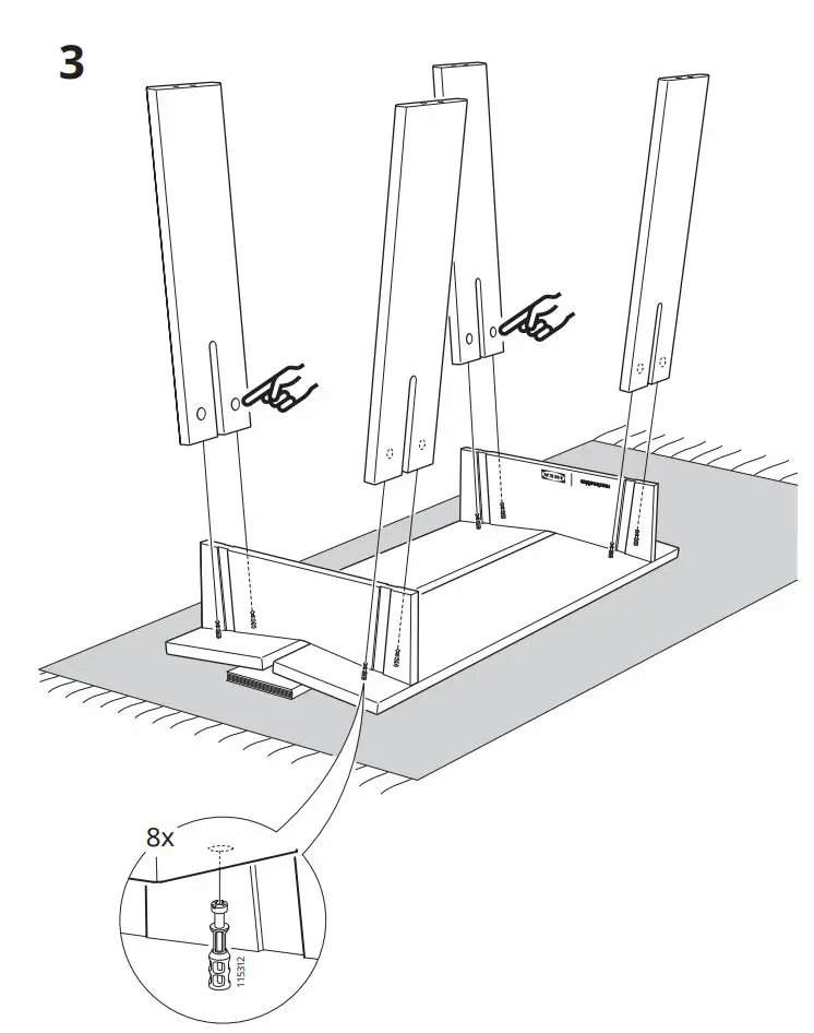 IKEA BASTUA Solid Birch Bench Instruction Manual - How to use