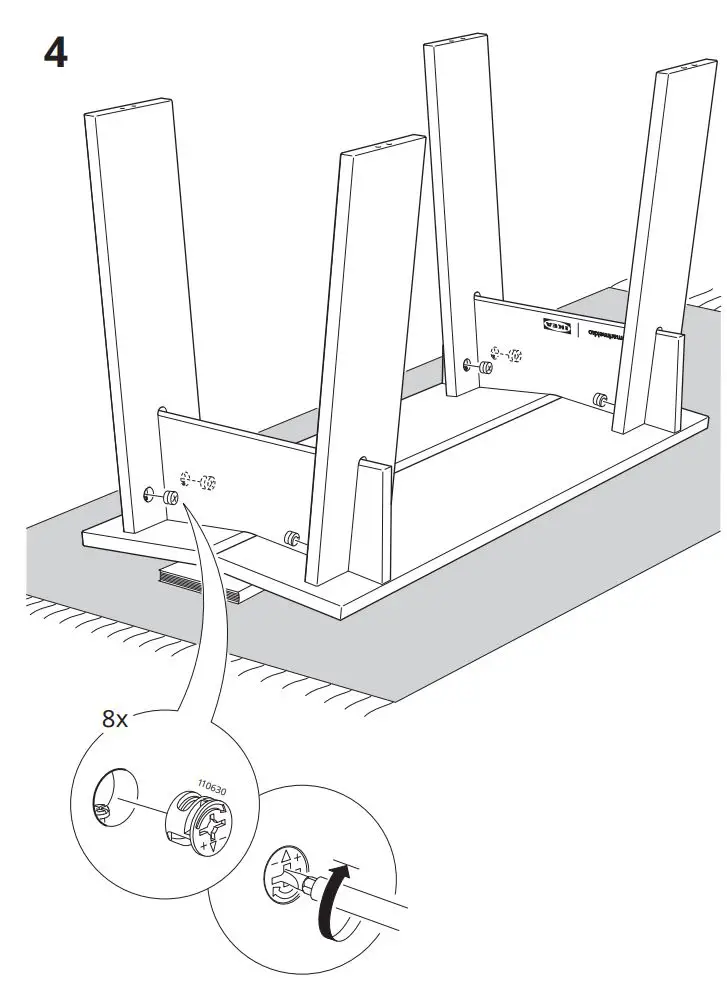 IKEA BASTUA Solid Birch Bench Instruction Manual - How to use