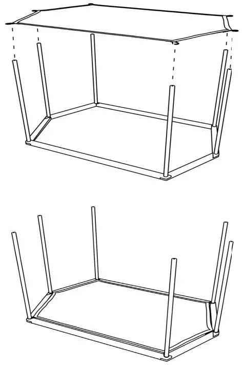 Back Tent Installation