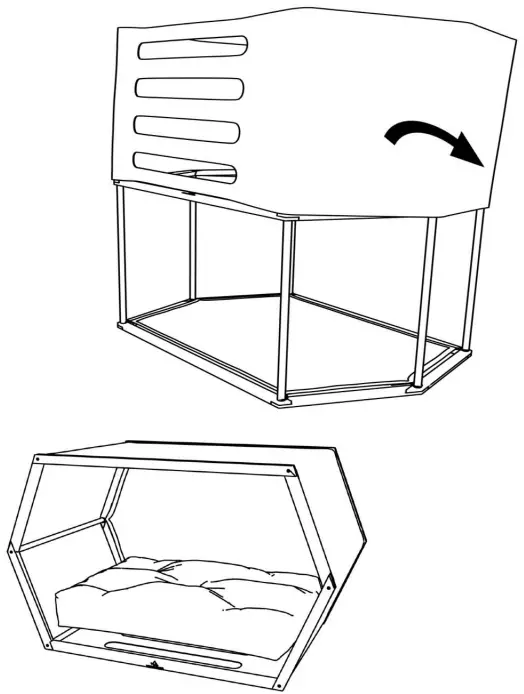 Tent and Cushion Installation