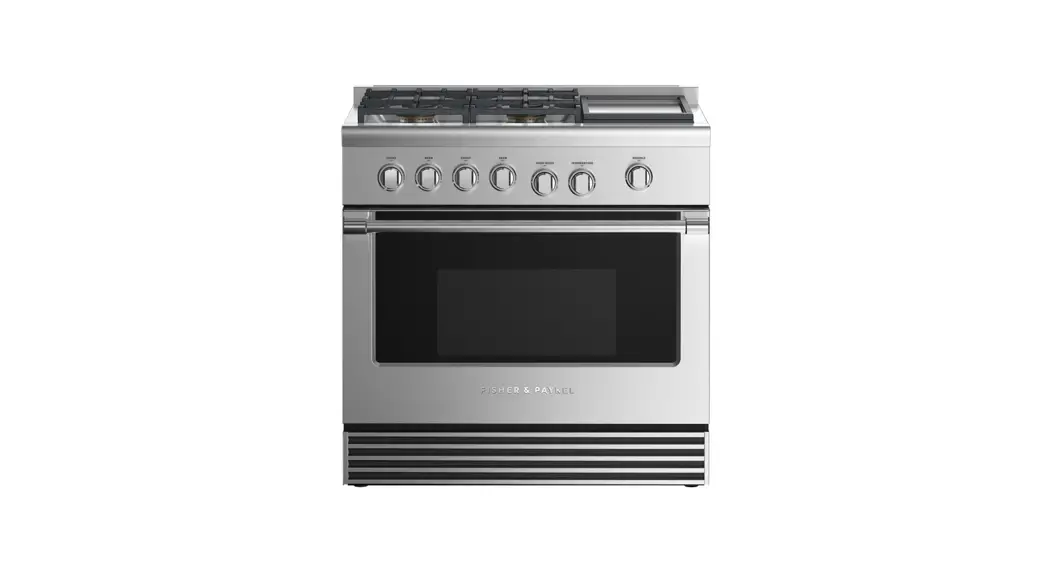 Fisher And Paykel Rdv2-364gd-n N 36 Inch Dual Fuel Range User Guide