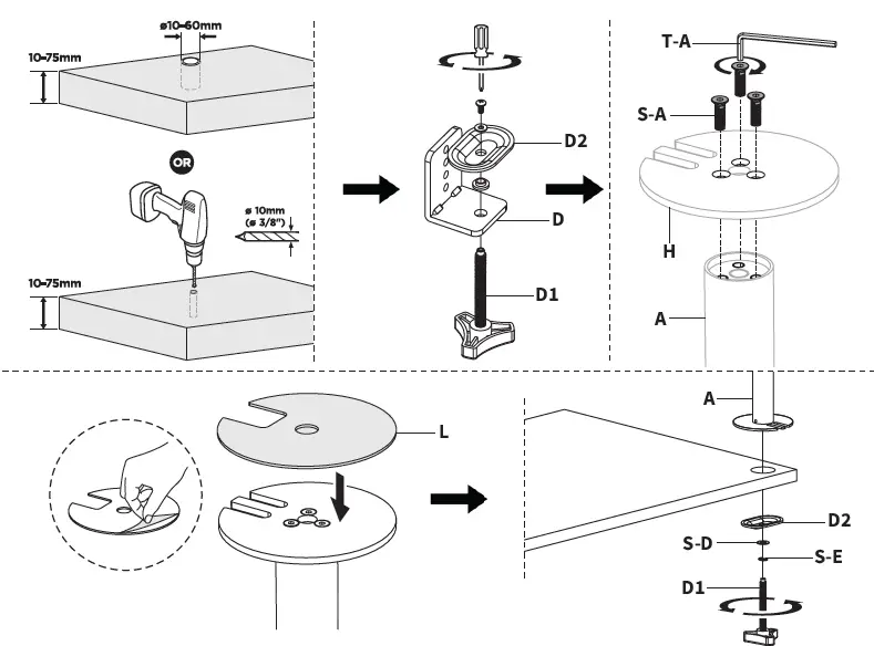 V-I-V-O-STAND-TS38C-4-Telescoping-Quad-Monitor-Desk-Mount-fig- (8)