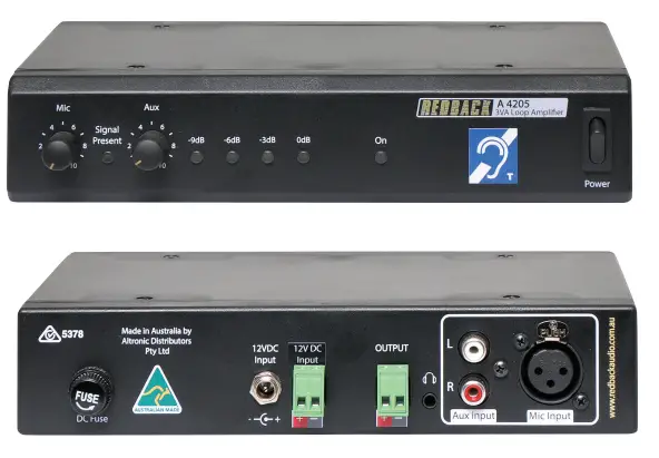 REDBACK-A-4205-3VA-Hearing-Induction-Loop-Amplifie-product-image