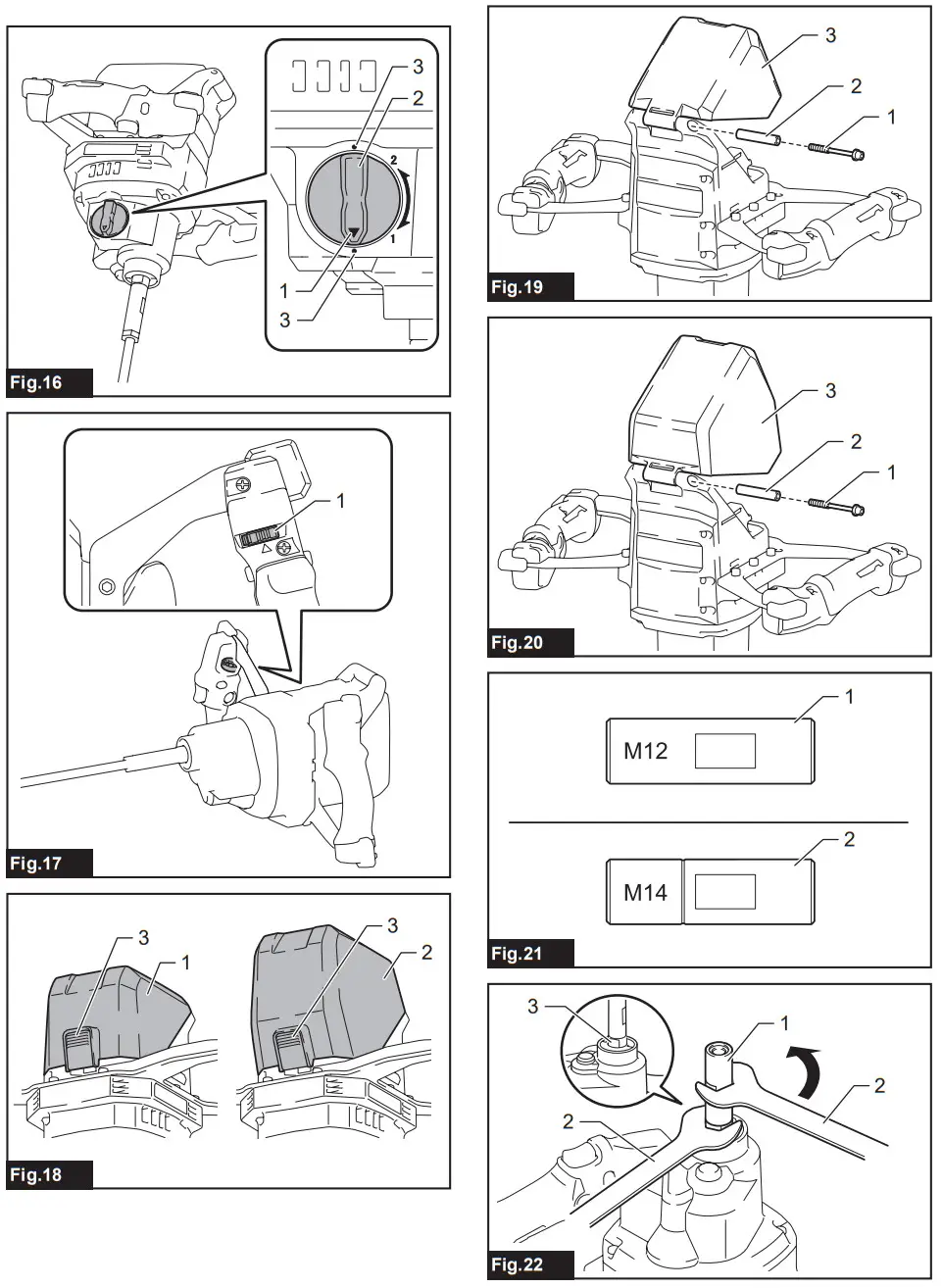 makita UT001G Cordless Mixer - parts 3