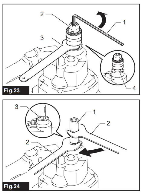 makita UT001G Cordless Mixer - parts 4