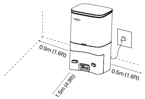 tp-link RV10 Plus Robot Vacuum and Mop - Dock 1