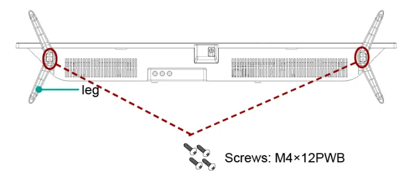 RCA RTR2461-CA Roku Smart LED TV - Fig 1