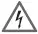 Warning Electric Shock Icon 1012