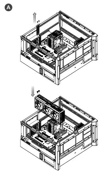 thermaltake CTE C750 Air Tower Chassis System - Card2