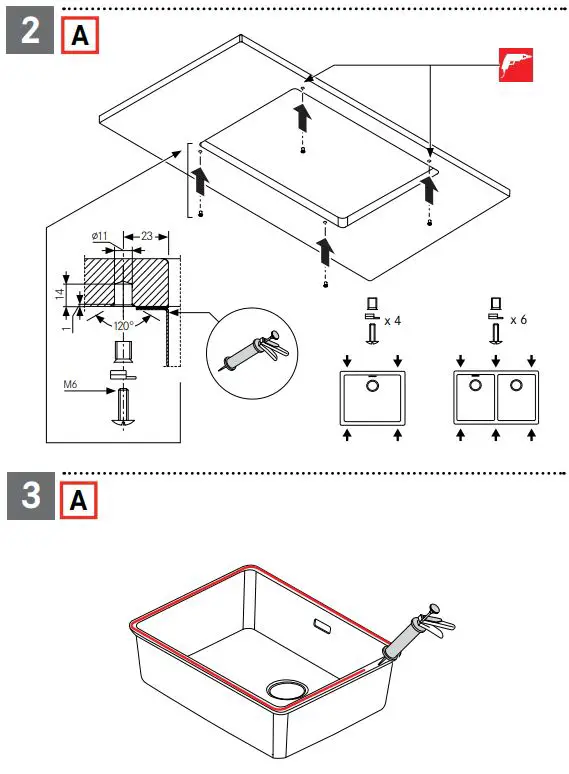 FRANKE MRG 610-37 ON Maris Single Bowl Sink User Manual - How to use