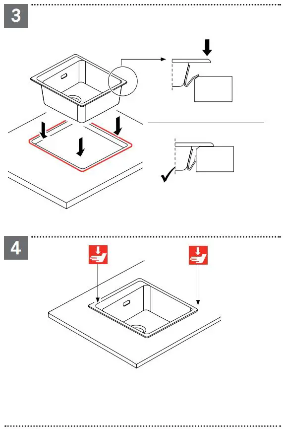 FRANKE MRG 610-37 ON Maris Single Bowl Sink User Manual - How to use