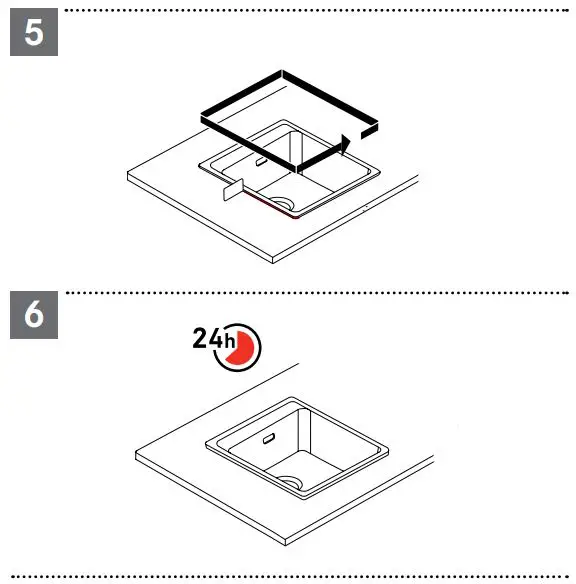 FRANKE MRG 610-37 ON Maris Single Bowl Sink User Manual - How to use