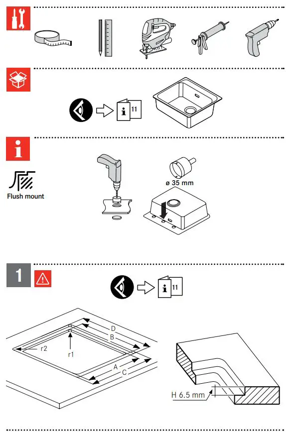 FRANKE MRG 610-37 ON Maris Single Bowl Sink User Manual - How to use