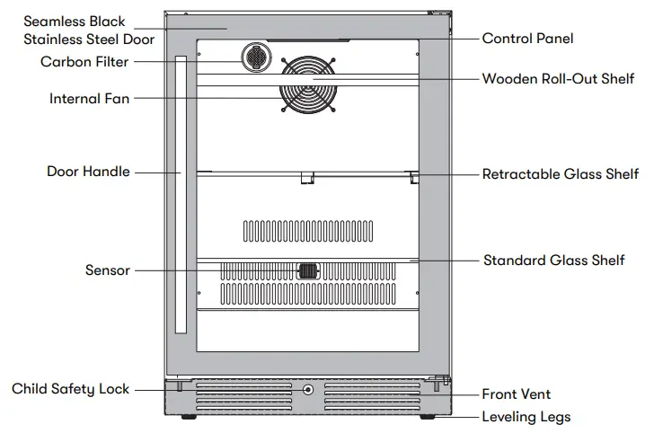 ZEPHYR-PRB24C01BG-Presrv-Single-Zone-Beverage-Cooler-FIG-3