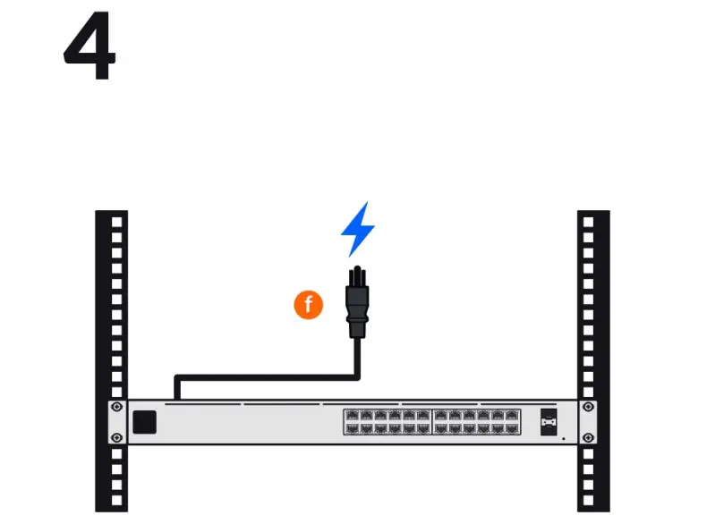 UBIQUITI 24 PoE Unifi Switch - Installation 4