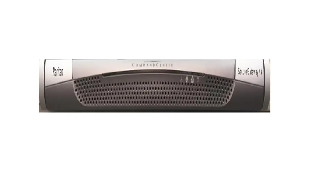 Raritan V1 Commandcenter Secure Gateway User Guide