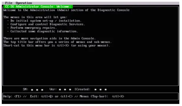 Raritan V1 CommandCenter Secure Gateway - screen