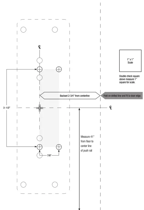 Tell EX8300 Series Exit Device - Daoigrom1