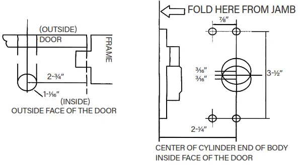 Tell EX8300 Series Exit Device - Hardware