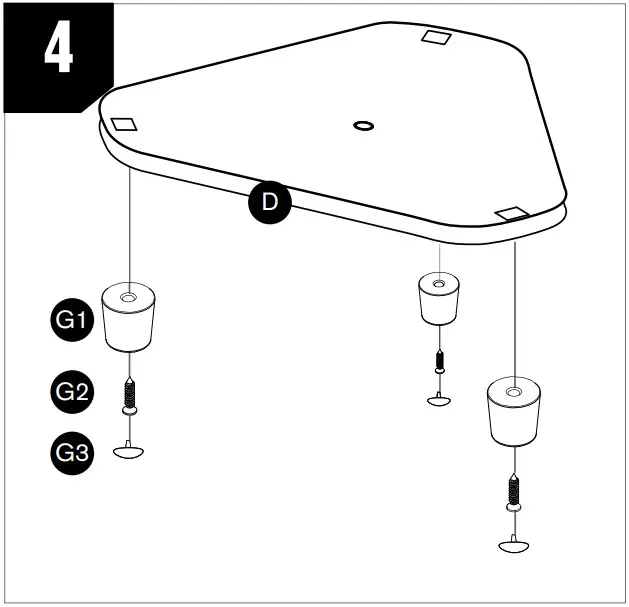 CELESTRON 24070 StarSense Explorer 10 Inch Dobsonian Telescope - bottom plate