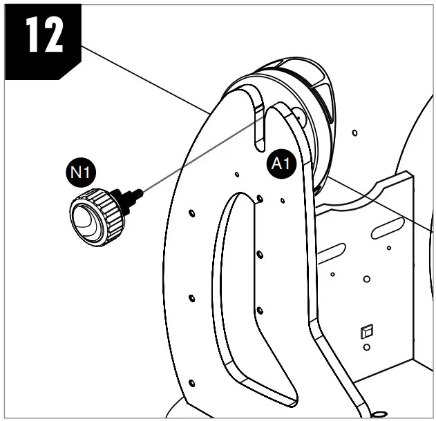 CELESTRON 24070 StarSense Explorer 10 Inch Dobsonian Telescope - side hub