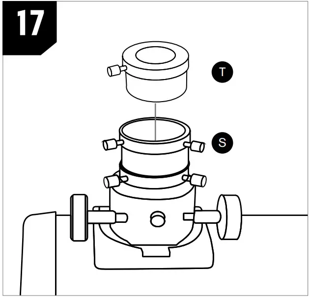 CELESTRON 24070 StarSense Explorer 10 Inch Dobsonian Telescope - thumbscrews 2
