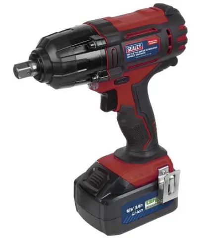 SEALEY-CP400LI-Cordless-Impact-Wrench-18V-3AH-Li-Ion-1-2-Inch-Square-Drive