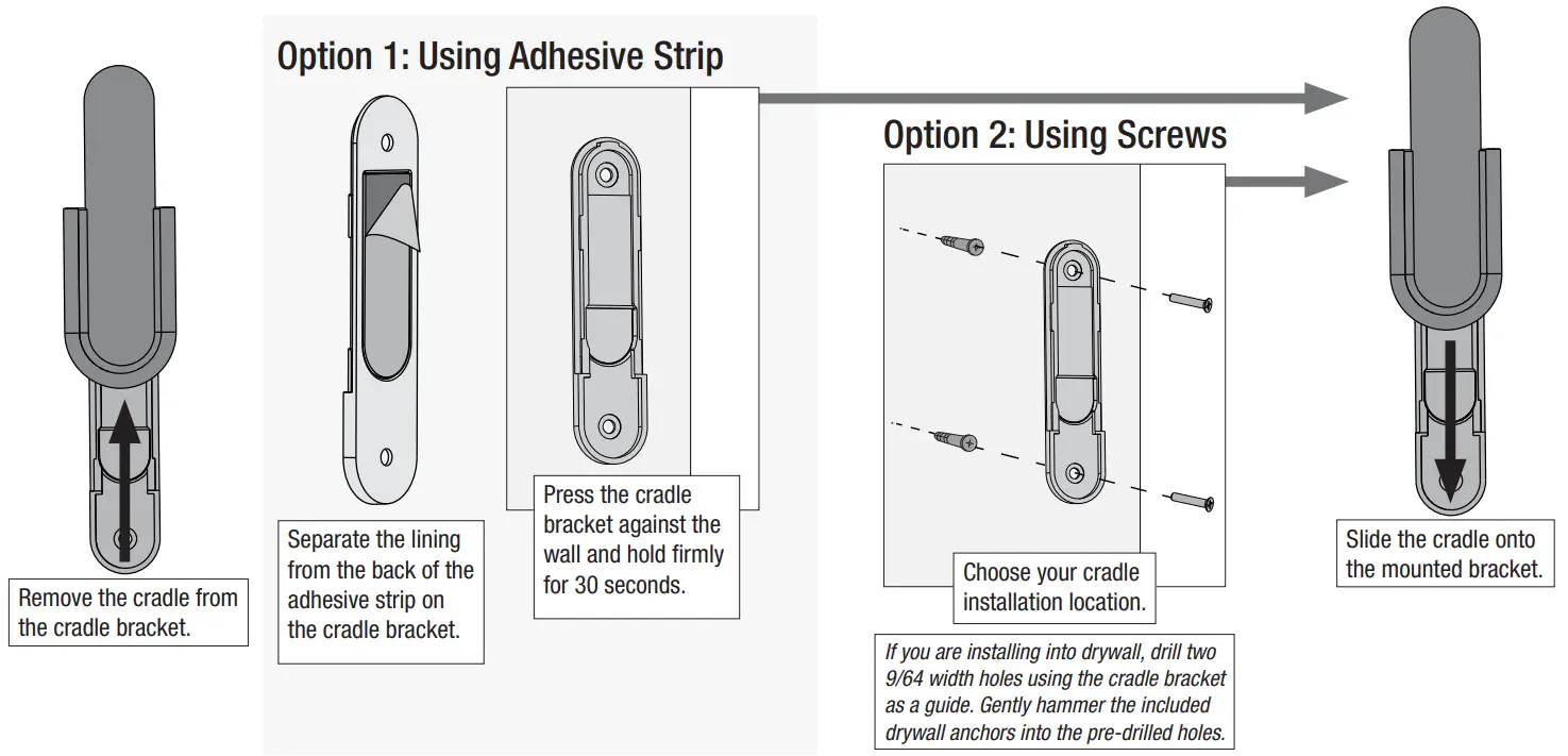 Hunter 51747 Orchestra Indoor Matte Ceiling Fan - Adhesive Strip