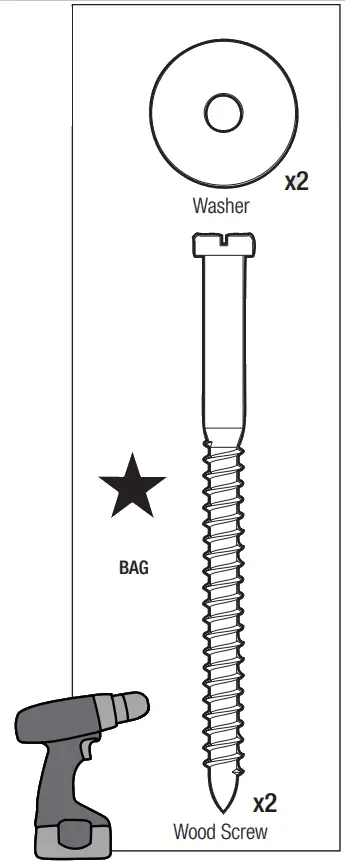 Hunter 51747 Orchestra Indoor Matte Ceiling Fan - Wood Screws