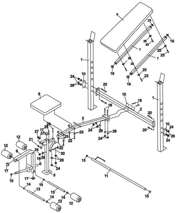 Trekkrunner-GM-200-Weight-Bench-FIG 6