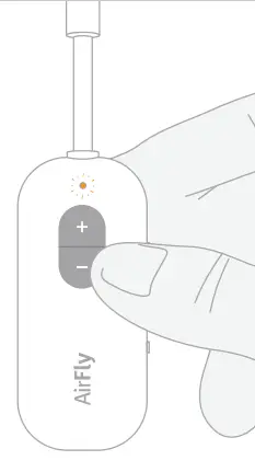 Airfly Volume Controls & Mute
