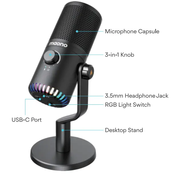 maono-DM30-Programmable-USB-Condenser-Microphone-03