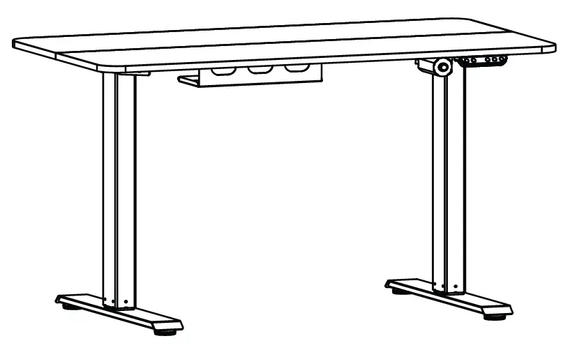 VIVO-CART-V00LW-White-Pnumatic-Mobile-Workstation-fig13