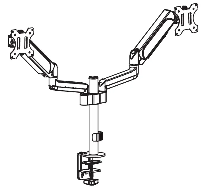 VIVO-CART-V00LW-White-Pnumatic-Mobile-Workstation-fig15