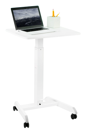 VIVO-CART-V00LW-White-Pnumatic-Mobile-Workstation-image