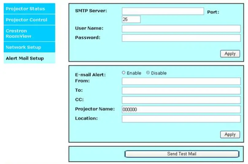 DU9900Z-BK Remote Communication Projector 10