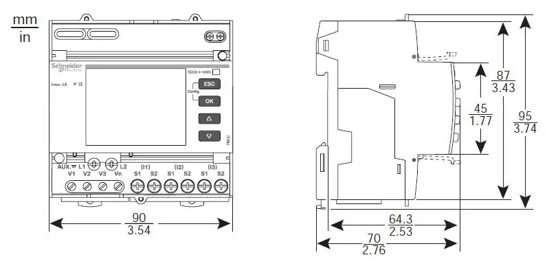 Schneider Electric-METSEPM3210-1-or-3-Phase-LCD-Energy-Meter-5
