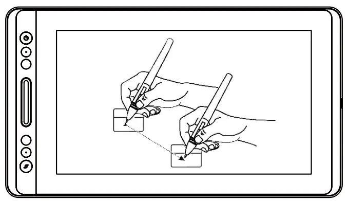 Use the side buttons