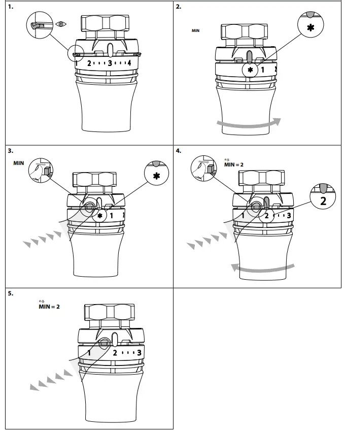 Danfoss Redia M30 x 1 5 Thermostatic Sensors - BIV Installation2