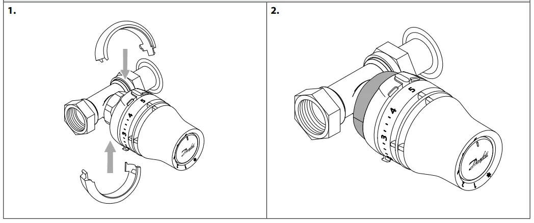 Danfoss Redia M30 x 1 5 Thermostatic Sensors - BIV Installation3